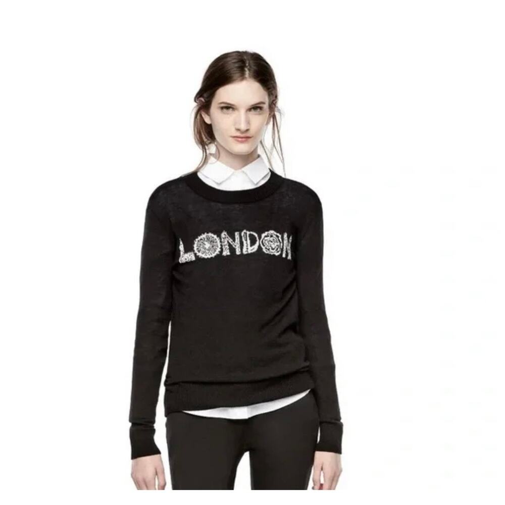 Thakoon for Design Nation Kohl’s London Black Sweater Size S New